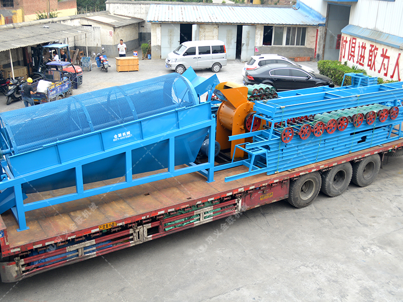 86雙級粉碎機生產線發貨圖片_發往廣西百色_破碎篩分金礦石 86雙級粉碎機生產線發貨圖片_發往廣西百色_破碎篩分金礦石